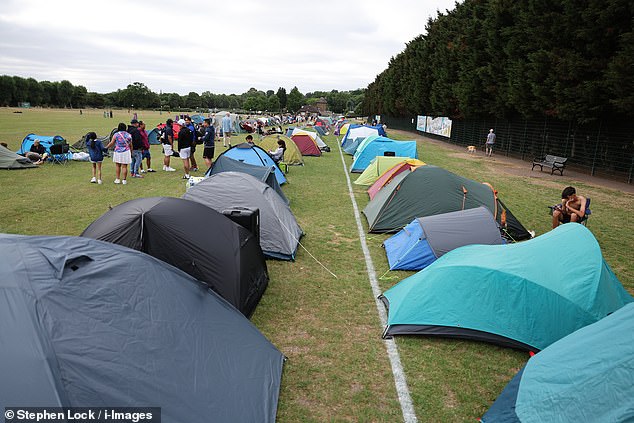 The time-honoured tradition of 'The Queue', which has been a staple since 1927, has eager fans hoping to secure the coveted first-come, first-served tickets