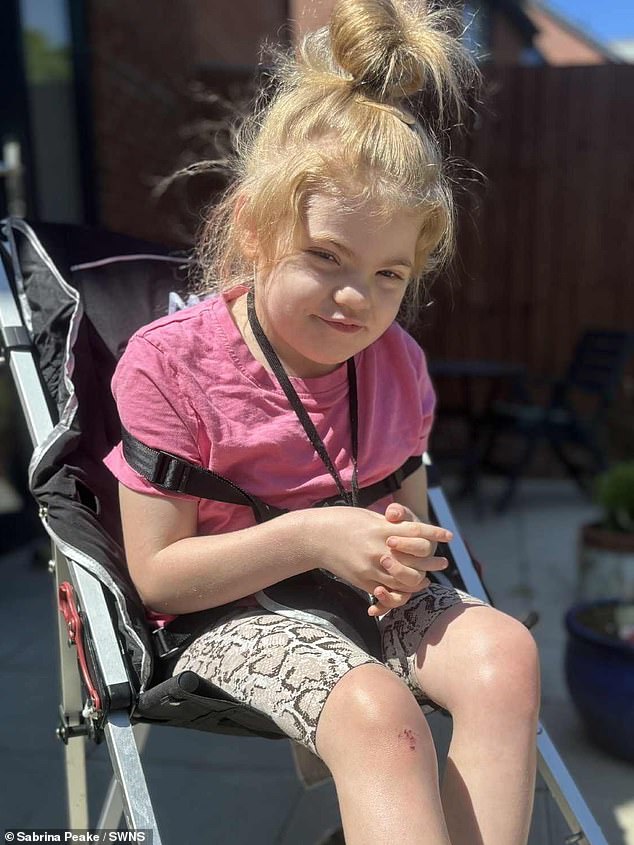 Before things started to get worse for Esmay she enjoyed playing in the park, dancing and chatting with others