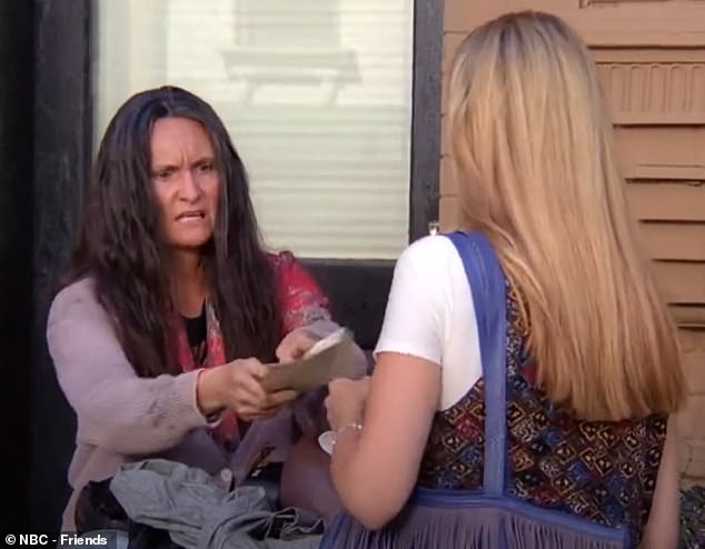 On the early Friends episode The One with the Thumb, Beth played a vagrant whom Phoebe (Lisa Kudrow) knew back when she herself was homeless