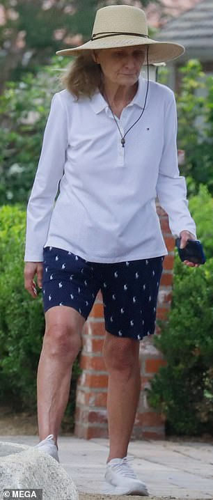 She was the image of summery style when she surfaced recently in California, looking as spry as ever at the age of 75