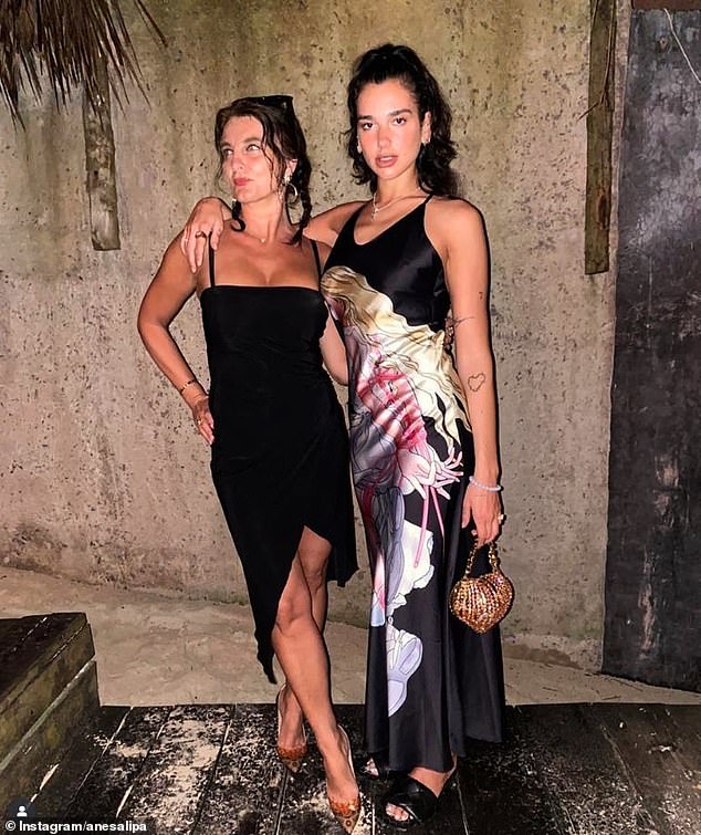 These days, she's Dua's sidekick, accompanying her everywhere from holidays to A list events