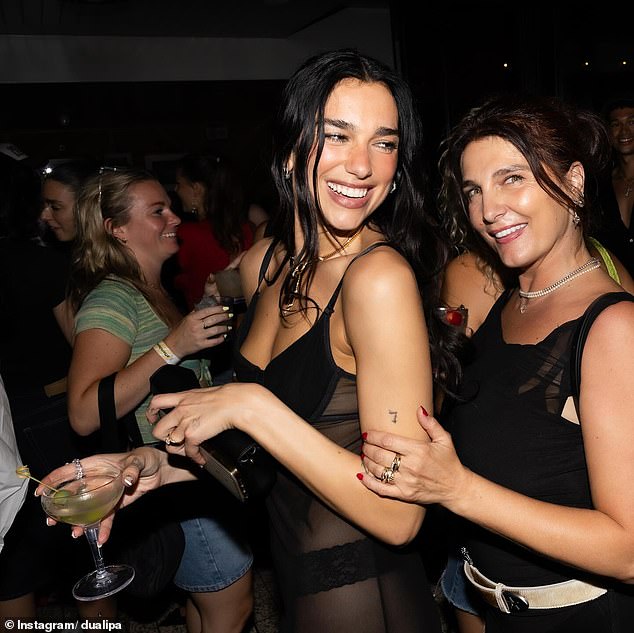 As she stood by Dua's side last weekend as her 'dream' came true of selling out London 's Wembley Stadium, the pair looked almost identical