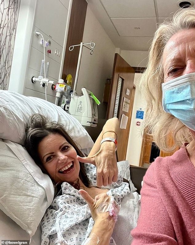 Heather who is a gymnastics coach, was a strong support for her daughter as she battled bowel cancer