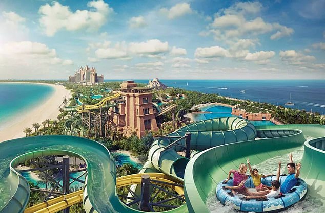 Located at five-star Atlantis, The Palm resort, Aquaventure isn't just big - it's record-breaking