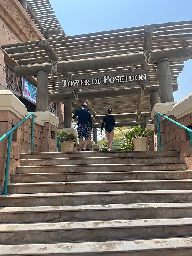 The park is split into three main towers: Neptune, Poseidon, and the newest and most extreme: Trident Tower