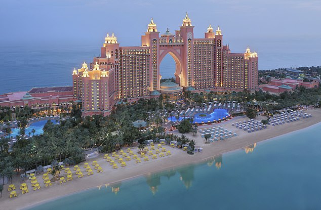 You don't have to stay at Atlantis (pictured) to visit the waterpark ¿ holidaymakers can pay for the day to visit Aquaventure Waterpark or The Lost Chambers Aquarium - or both