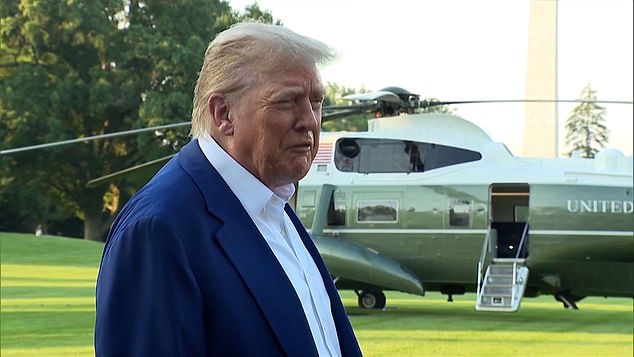 Donald Trump shattered an unwritten presidential rule as he became the first commander-in-chief to deliberately say 'f***' live on TV
