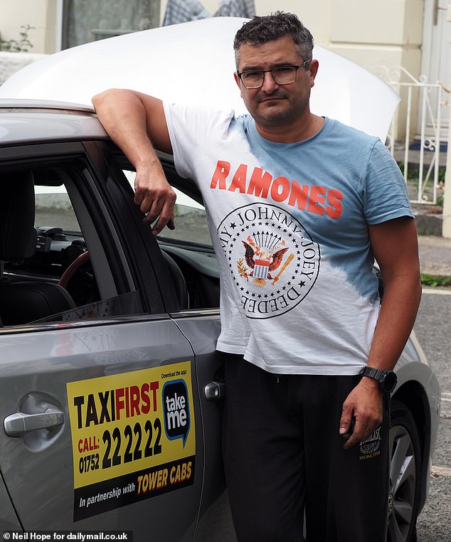 Minicab driver Chris Kawka said: 'It's definitely not the best area to live in and there are always a lot of people hanging out in the park during the day'