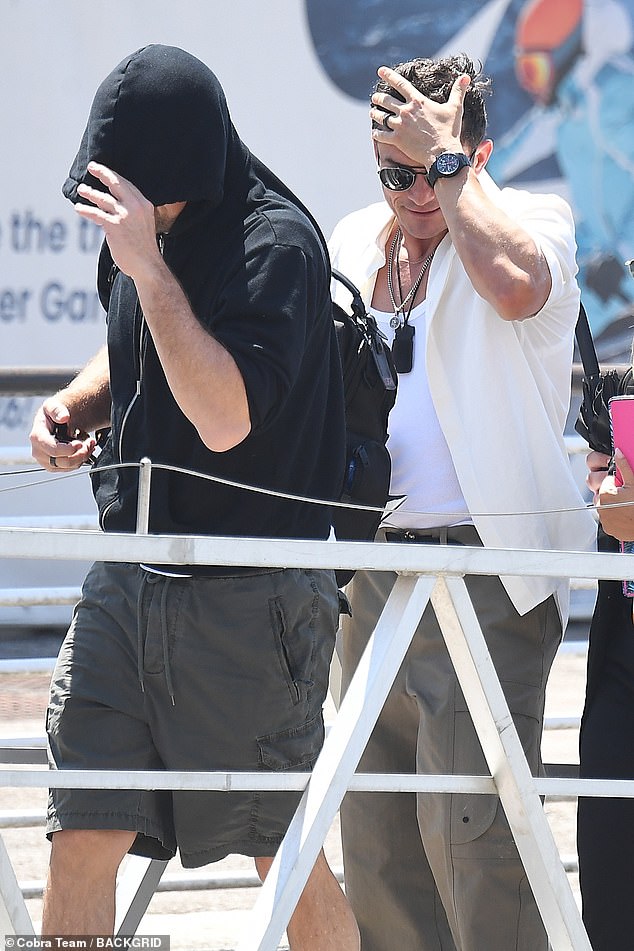 Hollywood's newest bachelor embraced his new single status on the Italian getaway, coming just after news broke that he and his fiancée Katy Perry, 40, had called off their engagement.