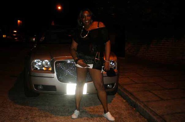 Others photographs on her profile show Julie dressed in black basques and skimpy outfits