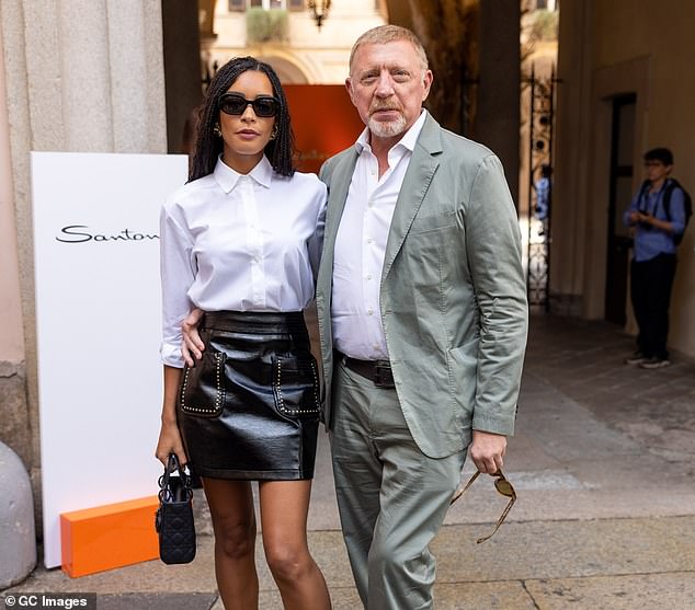 Becker, 57, married his partner, 35, in a lavish ceremony in Portofino, Italy, last September