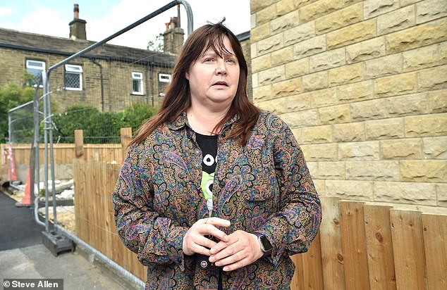 Angry NHS worker Jane Megson, pictured, said the idea of letting the build remain was 'disgusting'