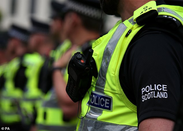 Extensive searches continued into yesterday and police banned the use of aircraft and drones above the area. Dive units were also deployed at around midday (File Image)