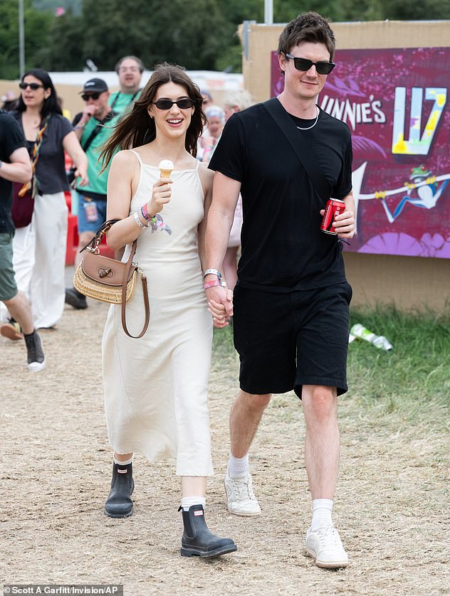 It comes after her set on Friday at the West Holts stage where the Gladiator star, 29, was seen dancing among the revellers in support