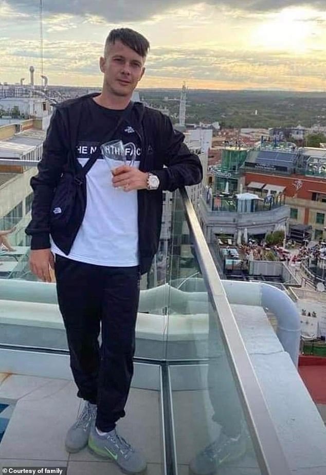 Brett's mother Sandra said her son (pictured) regularly returned to the UK to visit family and frequently Facetimed with her and stepdad Rob