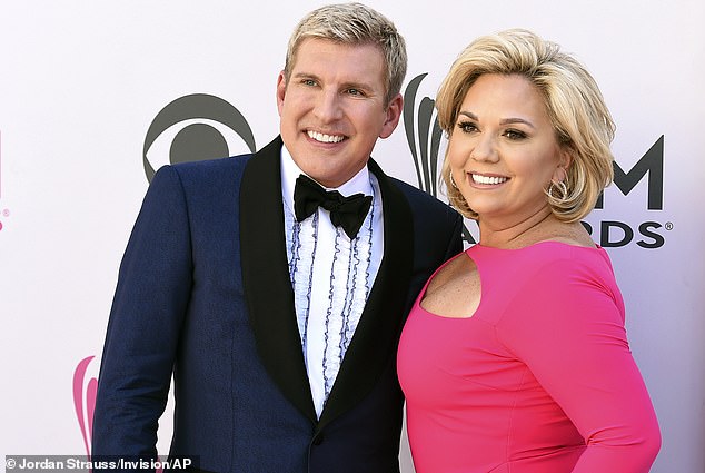 The Chrisley Knows Best stars sat down for an interview with ABC News Studios to dish about what it was like to see each other after so long. Seen here April 2, 2017