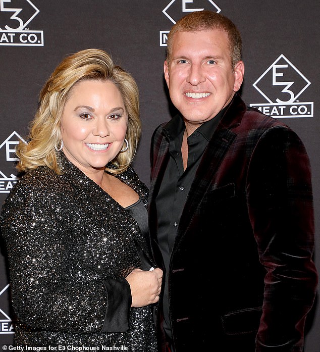 'I was a little nervous,' Julie, 52, said about her reunion with Todd during the interview. Seen here November 20, 2019