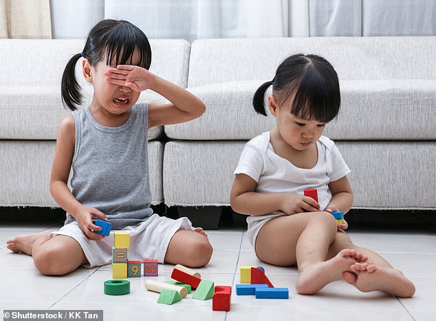 Most parents believe that teaching their kids to share with others is a vital lesson, but Esther believes it's actually not good for them (stock image)