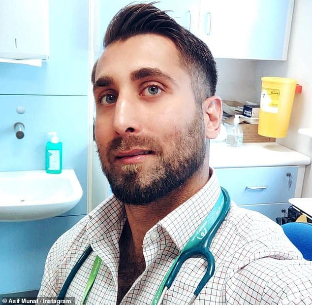 In a long rant on X in response, Dr Munaf said 'I don't issue the medical notes - I run the business' and said Dr Sick was an 'ICO-registered digital service with a team of five fully GMC-registered UK doctors'