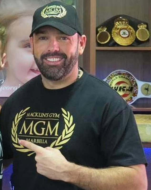 Daniel Kinahan (pictured) is a suspected crime boss and boxing promoter who once represented 'The Gypsy King' Tyson Fury