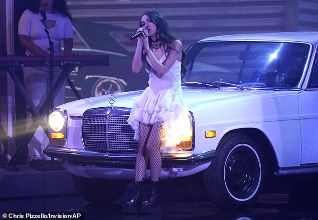 She previously told Billboard that same year that the Bad Blood hitmaker had written to her after dropping hits such as Drivers License. Olivia performing her hit ballad in 2022