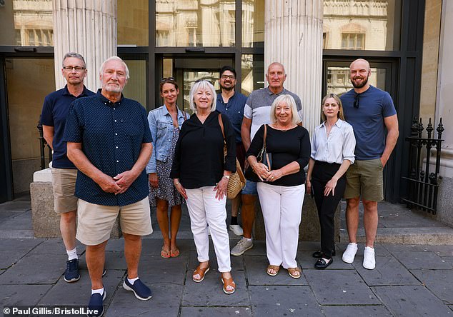 Some of the 19 victims of the rogue kitchen fitter attended court to see his sentencing