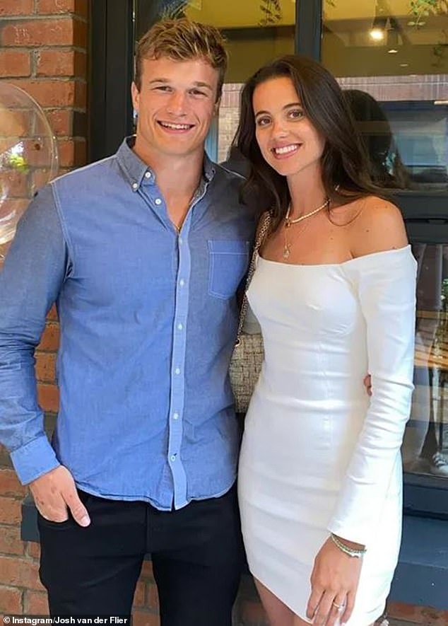 Sophie De Patoul is frequently seen cheering on her husband, Josh van der Flier