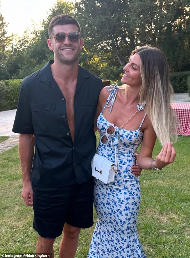 Blair Kinghorn left Edinburgh in 2023 to ply his trade in France for Toulouse, bringing with him his fiancée Dina Celina