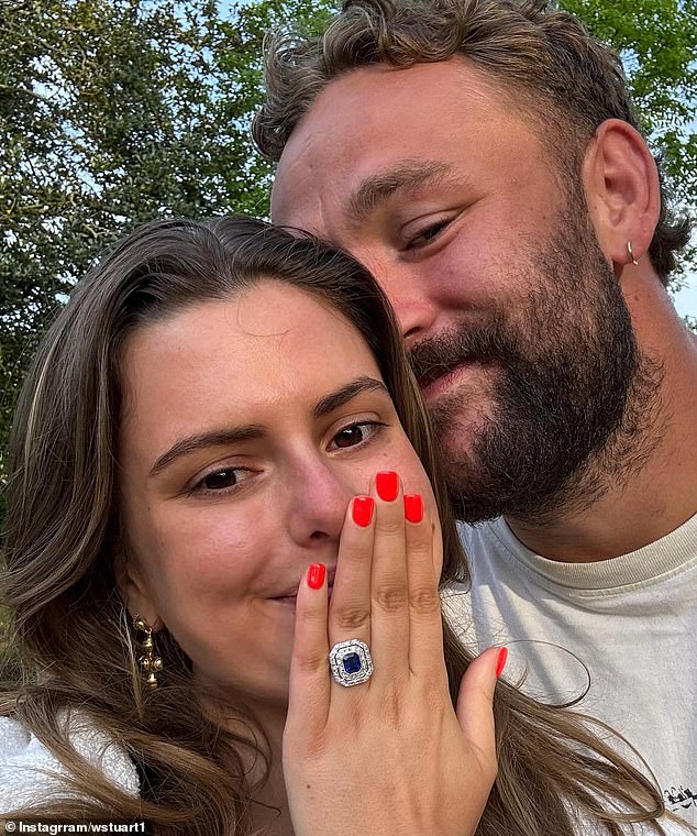 Nancy is in a relationship with England prop Will Stuart, who was one of Steve Borthwick's standout players in the Six Nations