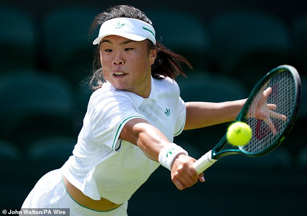 This month, amid completing her A Levels, Xu recorded three wins over top 150-ranked players