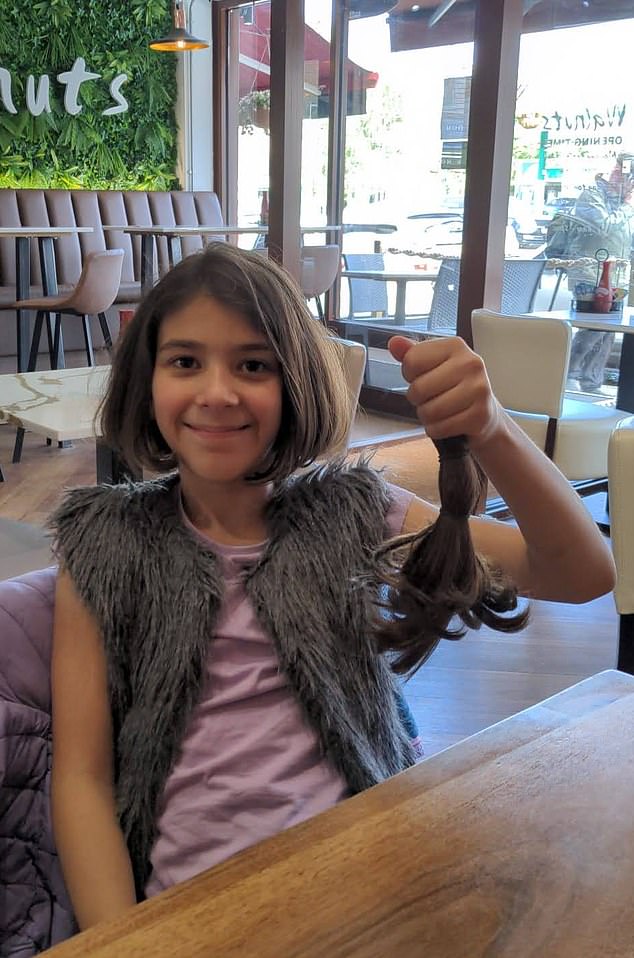 Just weeks before Ada was killed she had donated her hair to the Little Princess Trust saying 'everyone should have hair'