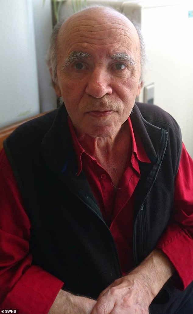 The distressing images were filmed in the home of victim John Attard (pictured) on Christmas Eve 2022 on a camera set up by his son Chris