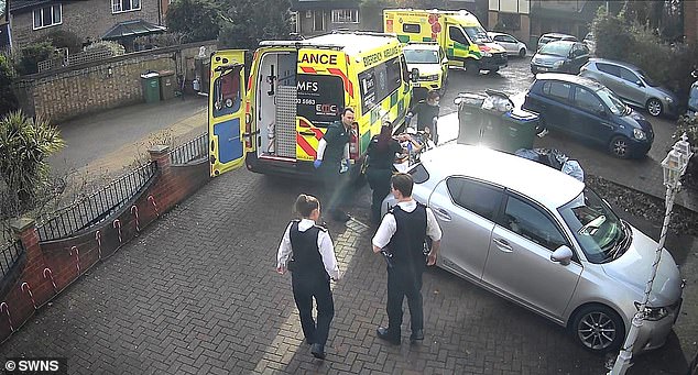 Medics were called to take John Attard, 88, from his home in Bexley, Kent, in December 2022