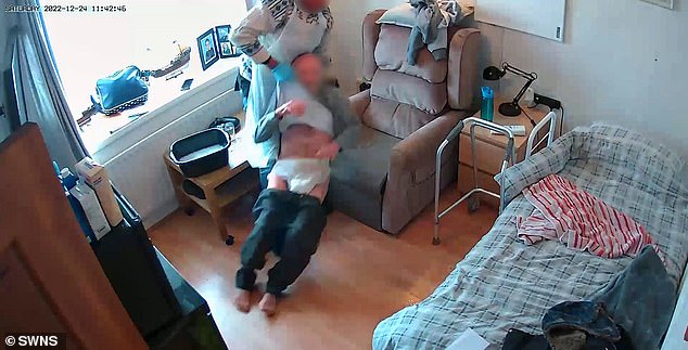 Cruel carer Bilikesu Olagunju, who at the time was employed by Unique Personnel UK, stripped John Attard, threatened to beat him up and even dragged him across his living room floor