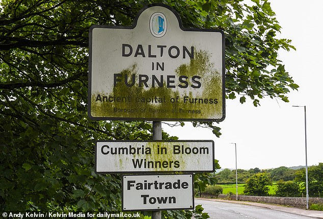 It's a usually sleepy small town on the edge of the Lake District but the tourist trade invariably passes it by so Dalton-in-Furness rarely commands any national attention