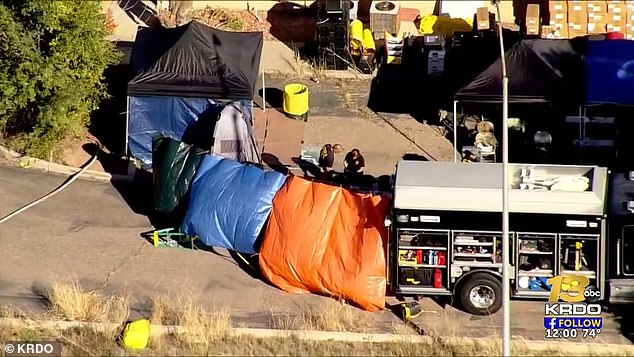 Investigators described finding the bodies in 2023 stacked atop each other throughout a squat, bug-infested building in Penrose, a small town about a two-hour drive south of Denver