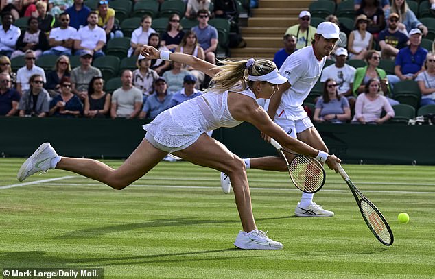 Playing together in 2023, De Minaur and Boulter reached the second round at Wimbledon