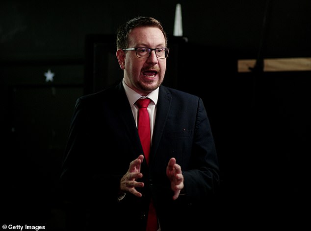 Mr Gwynne (pictured in 2019) was stripped of his job as health minister and had his membership of the Labour Party suspended by Sir Keir Starmer when he was told by The Mail on Sunday about vile WhatsApp messages the MP had sent