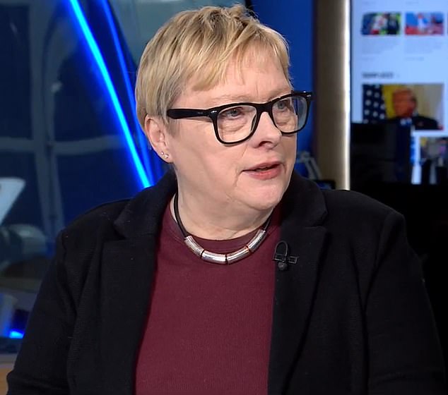 Home Office minister Dame Angela Eagle (pictured) condemned the messages exchanged in the group - but insisted 'anyone can make mistakes'