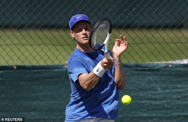 At Wimbledon, Jannik Sinner hasn't done that well yet, but all eyes will be on him