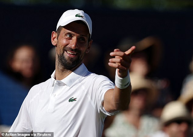 Djokovic, a top player, has got 24 majors so I'm sure he wants to add at least one more