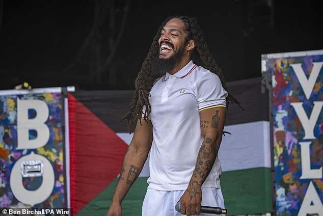 The group is scheduled to open for anti-Trump New Jersey rapper Grandson on the tour