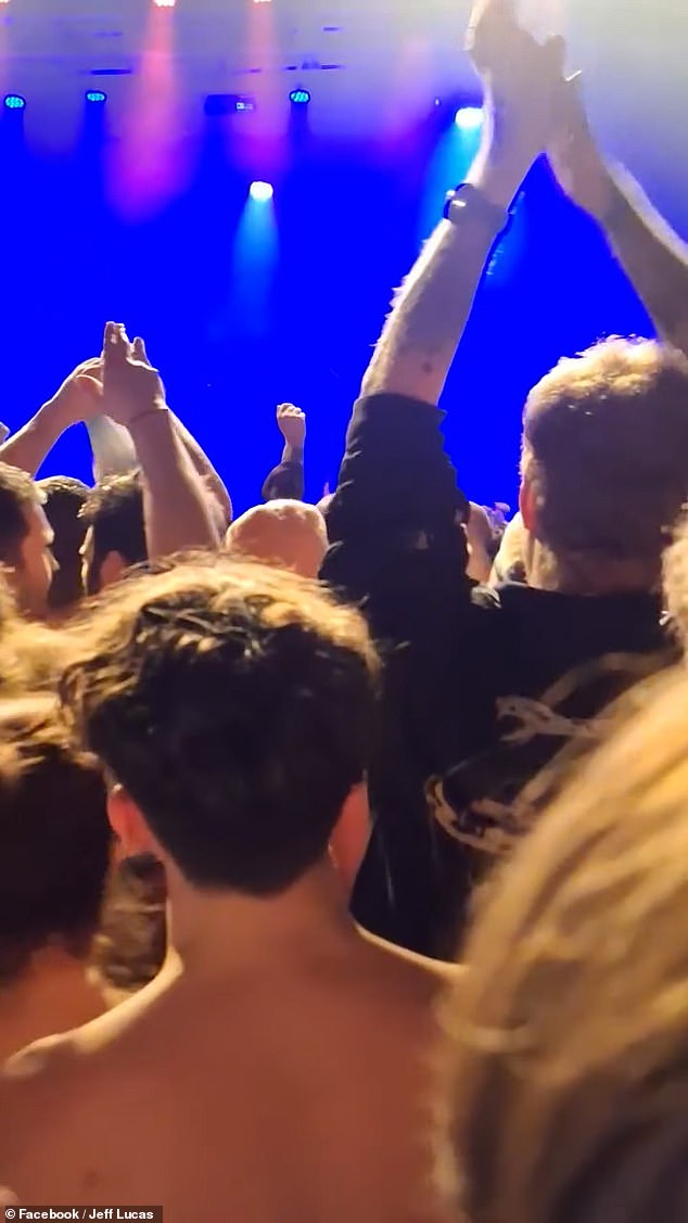 In the video a member of Kneecap said: 'We're still under British occupation in Ireland. We still have old men in London making decisions that affect my life in Ireland. And even worse, they're f***ing Tories'