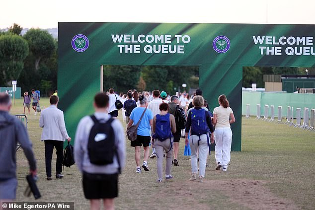 Fans have been making their way into the event in south-west London as it starts today