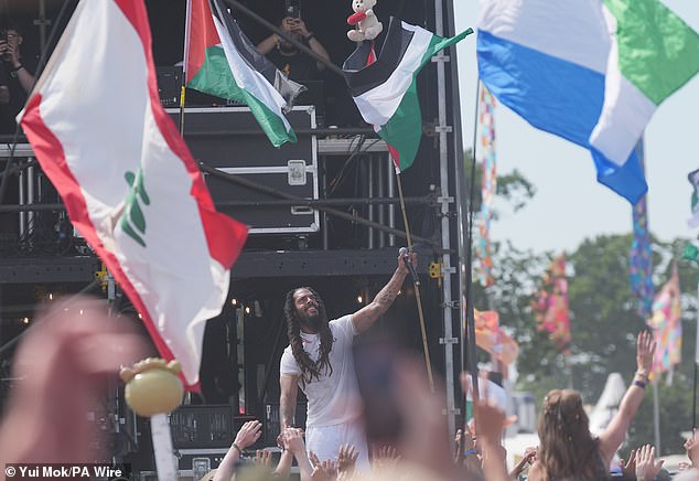 Bob Vylan's performance at Glastonbury on Saturday afternoon was broadcast by the BBC