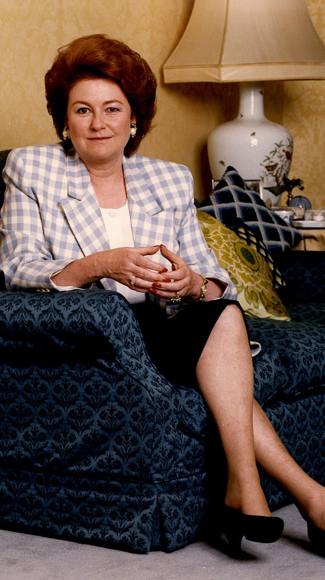 A never-heard-before nickname used by Queen Elizabeth's cousin has been revealed. Pictured, Lady Elizabeth Anson