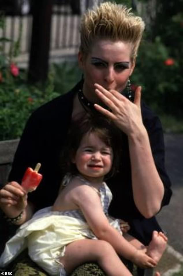 She was a single mother to her daughter Annie and viewers saw the complicated character struggle to raise her child and earn money all while sporting her distinctive style
