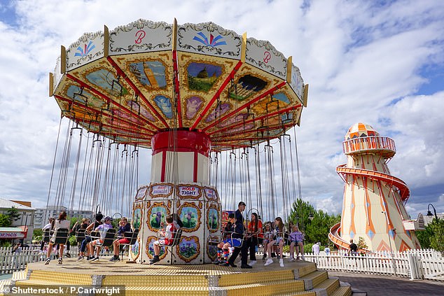 You can drop by Butlins as a day visitor, from £17, giving you access to pools, waterslides, fairground attractions, restaurants and bars with live music