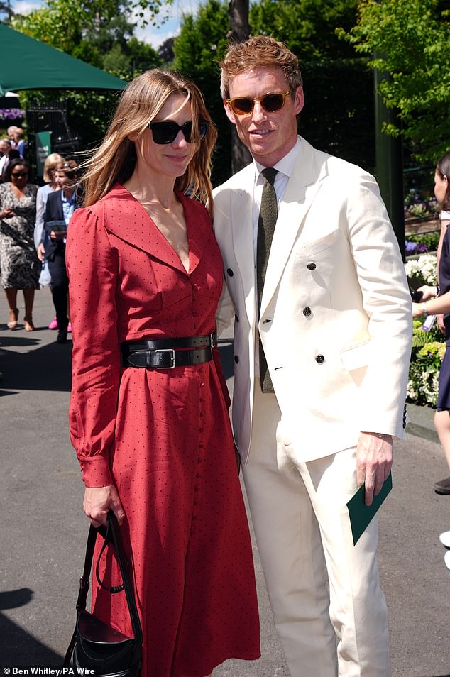 A-list actor Eddie Redmayne, 43, was stylish wife Hannah Bagshawe, 42
