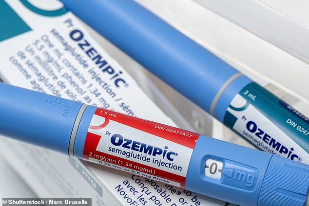 About one in eight Americans, or 40million, has reported taking a GLP-1 agonist like Victoza or Ozempic (pictured here)